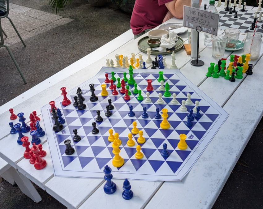 Harmegedo The Board of Lords 6-Player Chess at the Garden Room